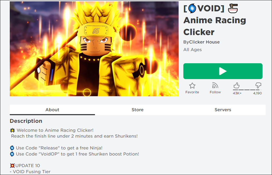 All Anime Racing Clicker Codes(Roblox) - Tested November 2022